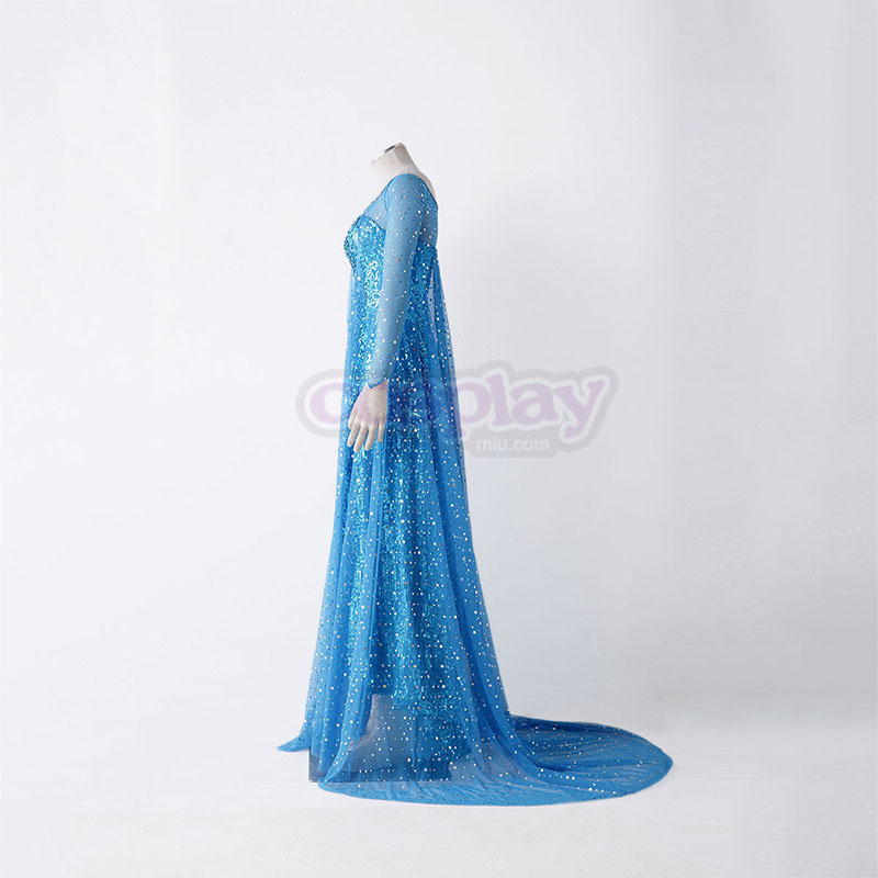 Frozen Elsa 1 Blau Cosplay Kostüme Germany