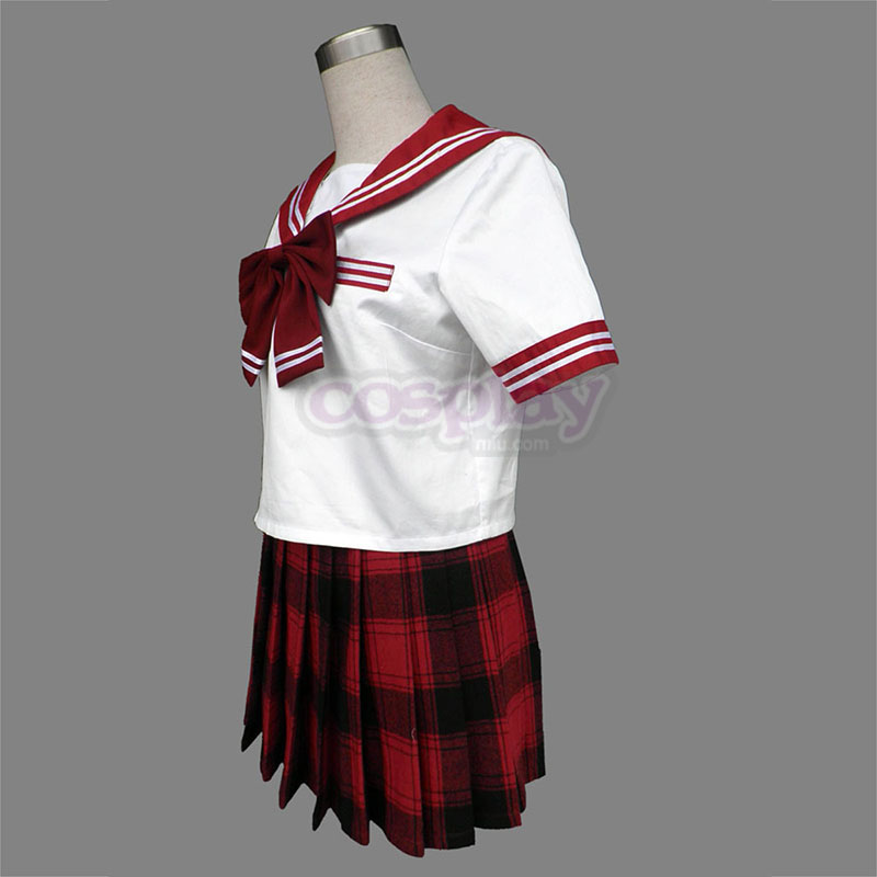 Sailor Uniformen 6 Rot Grid Cosplay Kostüme Germany
