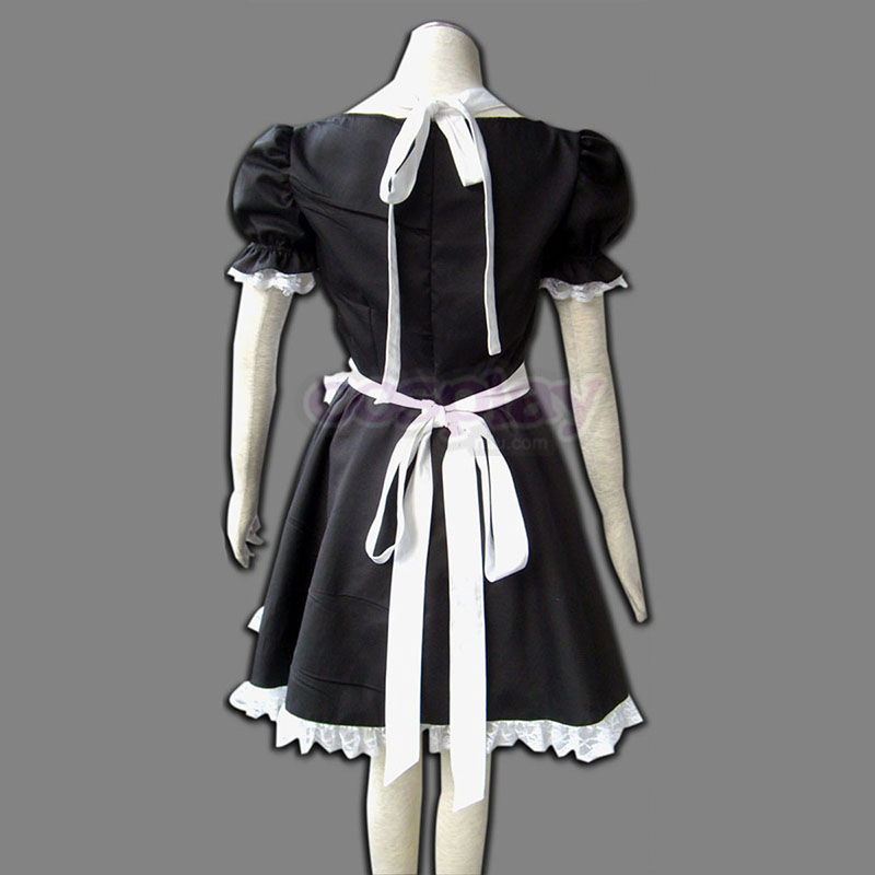 Maid Uniformen 2 Schwarz Winged Angle Cosplay Kostüme Germany