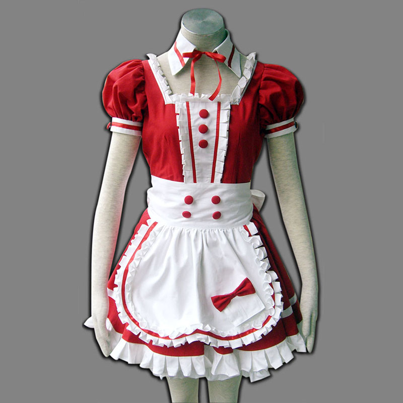 Rot Maid Uniformen 6 Cosplay Kostüme Germany