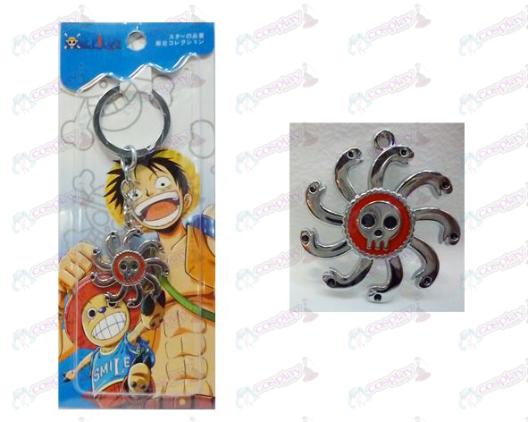 One Piece Zubehör Zwei Jahre später Kaiserin Logo Keychain