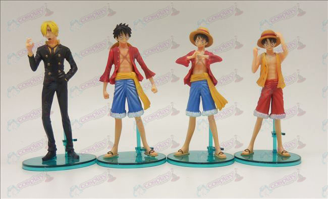 4 Modelle Genuine One Piece Zubehör Puppe Basis (14cm)