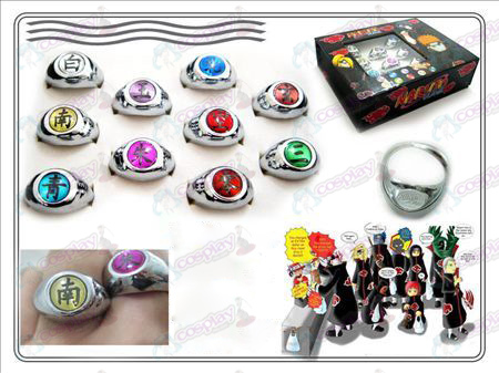 New Edition Naruto Xiao Organization Ring (10 installiert)