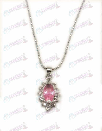 D Blister Black Butler Zubehör Diamant-Halskette (Pink)