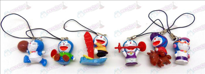 6 Doraemon Puppe Maschine Seil Übung