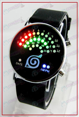 Bunte koreanische Fan LED Uhren - Konoha