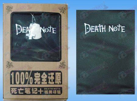 Death Note Zubehör + Die Halskette