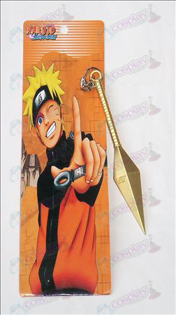 Naruto leiden kein Messer Schnalle (gold 15cm)