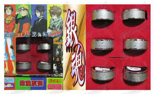Gin Tama Zubehör Frosted Ring (6 / set)
