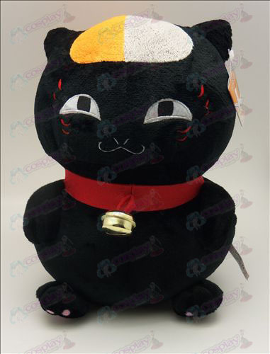 Natsume Buch der Freunde Zubehör sitzende Katze Plüsch (schwarz) 46cm
