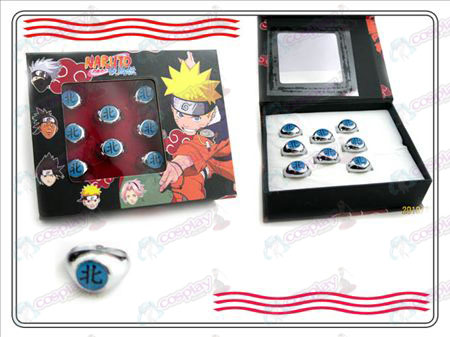Naruto Xiao Organisation boxed (Nord) Word-Ring