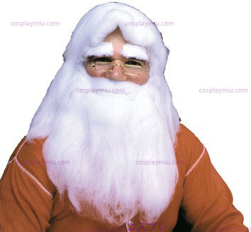 Weihnachtsmann Perücke Beard Cottony