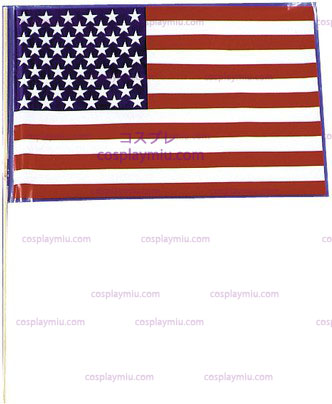 Plastic US-Flagge