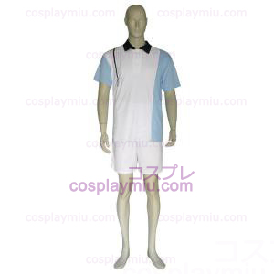 The Prince Of Tennis Hyotei Gakuen Light Blue and White Cosplay Kostüme