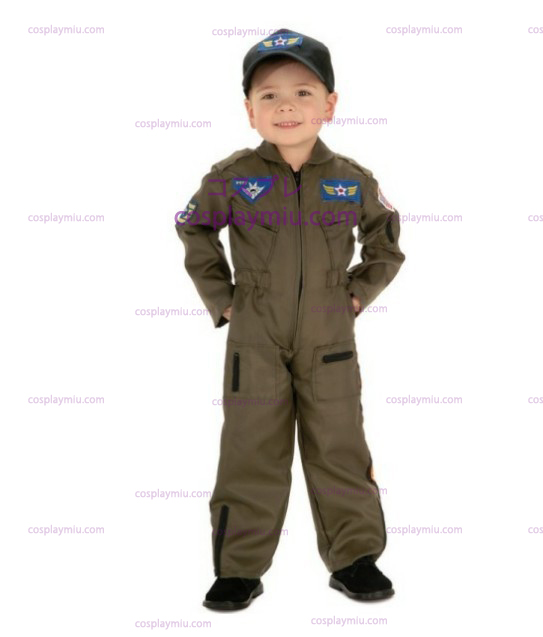 Kid Air Force Fighter Pilot Top Gun Halloween Kostüme