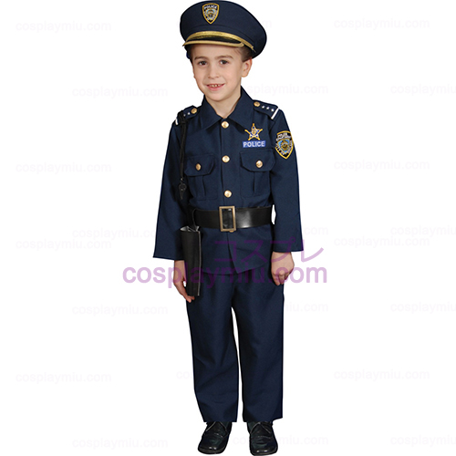Police Officer Deluxe Kleinkind Kostüme