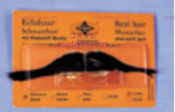 Mustache Echthaar, Ital., Blac