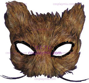 Mask Cat Feather Natürliche
