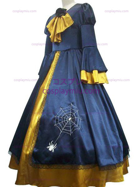 Vocaloid Kagamine Rin Blue And Yellow Cosplay Kostüme Kleid