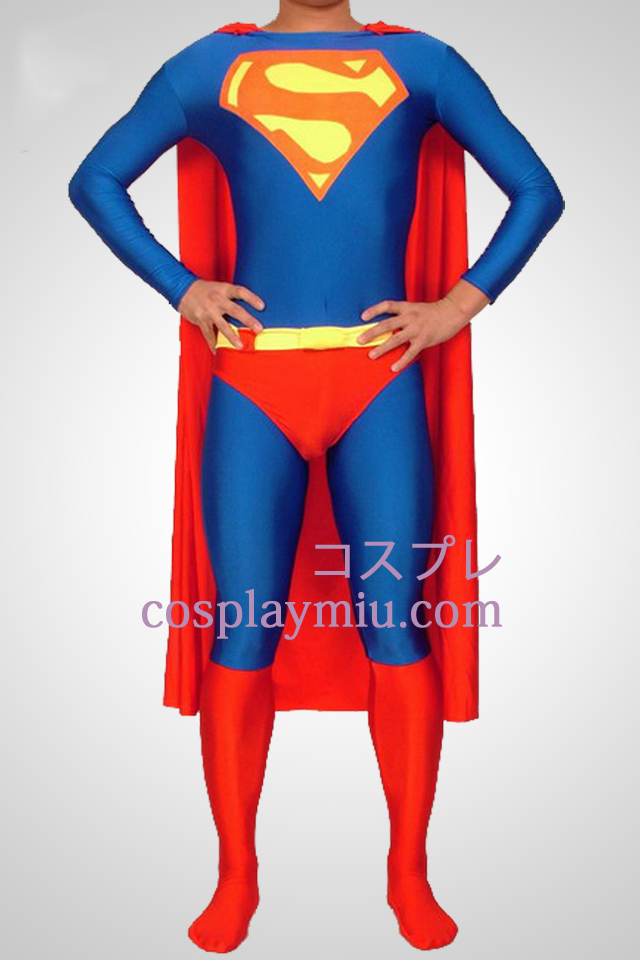 Superman Lycra Spandex Catsuits Superhero