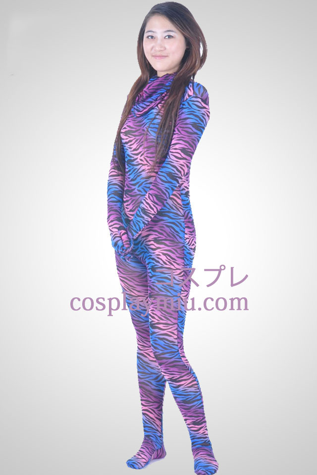 Multi-Farbe Velvet Unisex Zentai-Anzug