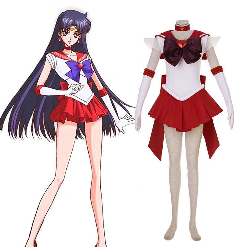 Sailor Moon Hino Rei 3 Cosplay Kostüme Germany