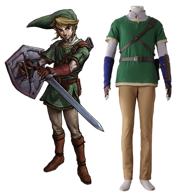 The Legend of Zelda Twilight Princess Link 4 Cosplay Kostüme Germany