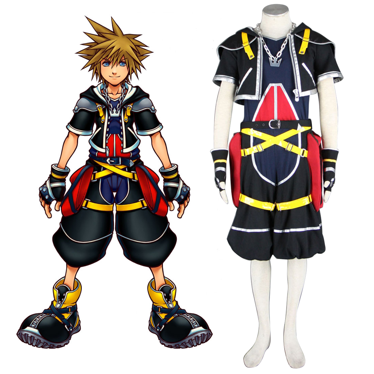 Kingdom Hearts Sora 1 Cosplay Kostüme Germany