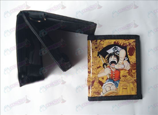 Luffy PVC Brieftasche nehmen Piratenflagge