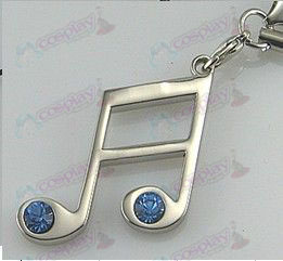 Hatsune Anmerkung 2 Keychain Blue Diamond