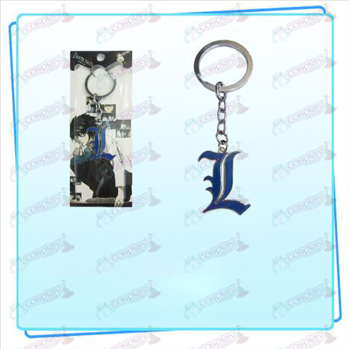 Death Note AccessoriesL Flagge Schlüsselring (blau)