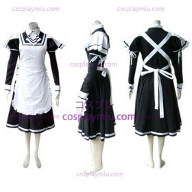 Schwarze Gothic Lolita Cosplay Kostüme