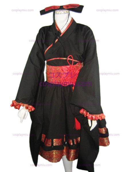 Gothic Lolita japanische SD schwarze cosplay Kostüme