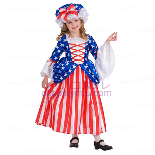 Deluxe Betsy Ross Child Kostüme