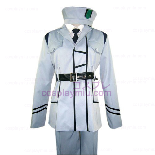 Hetalia Axis Powers Silber Uniform Cosplay Kostüme