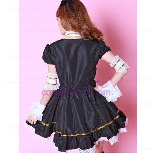 Black SD Puppe Anime Cosplay Maid Outfit / Maid Kostüme