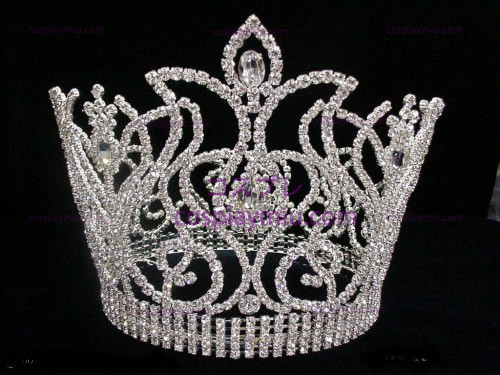 Strass Crown Silver-Tone-CT012