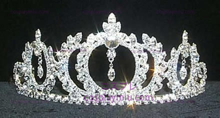 Strass Crown Silver-Tone-CT020