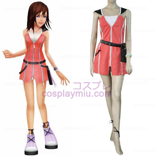 Kingdom Hearts 2 Kairi Pink Kleiden Cosplay Kostüme