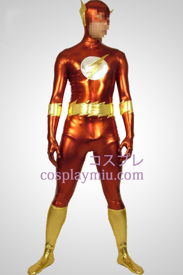 Thunderman Metallic Superheld Zentai-Anzug