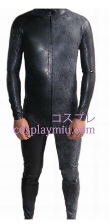 Black Male Cosplay Latex-Kostüm