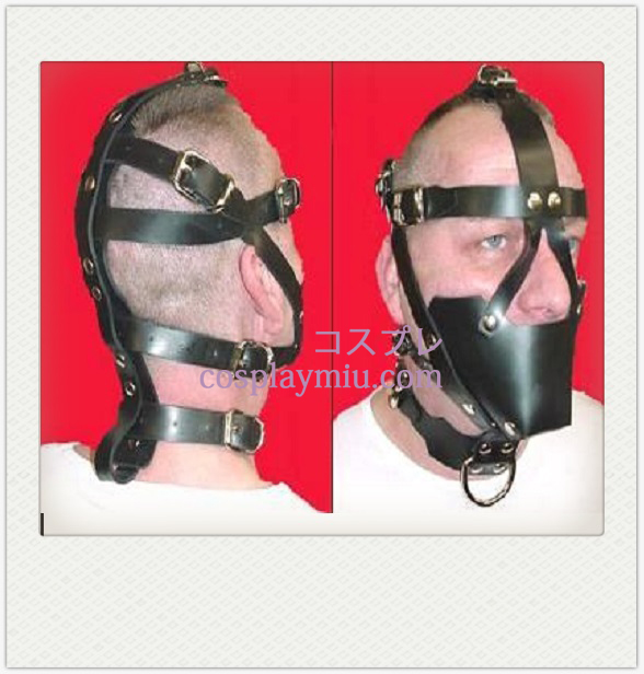 Classic Black Male SM Latex Maske