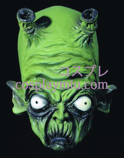 Halloween Grüne Alien-Maske