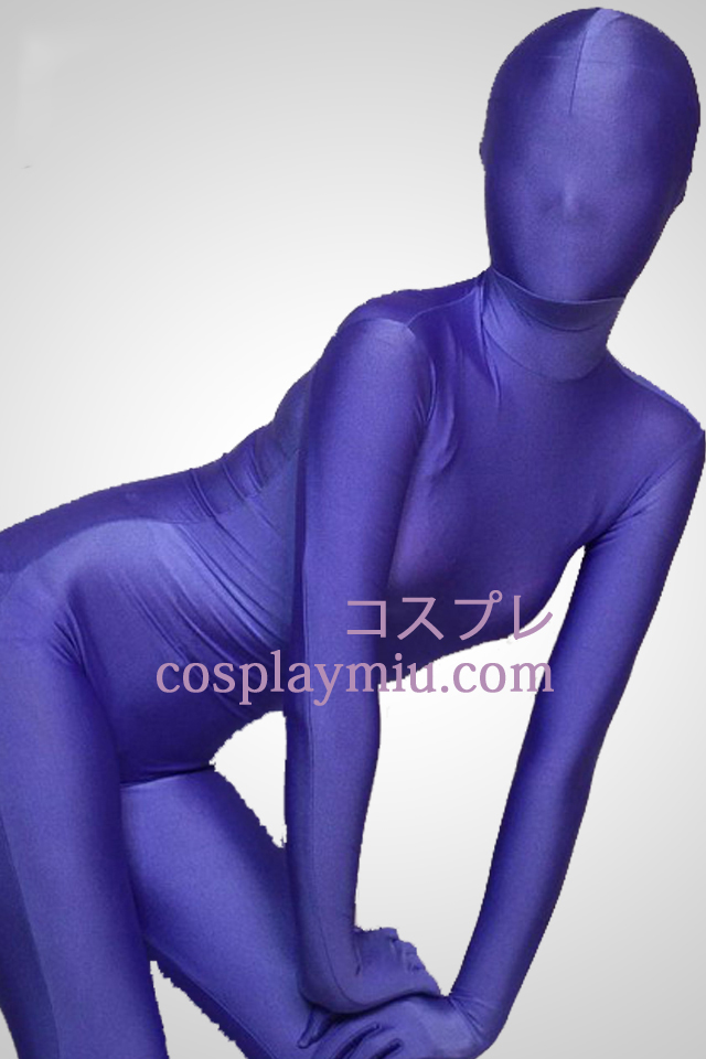 Lila Full Body Lycra Spandex Zentai-Anzug