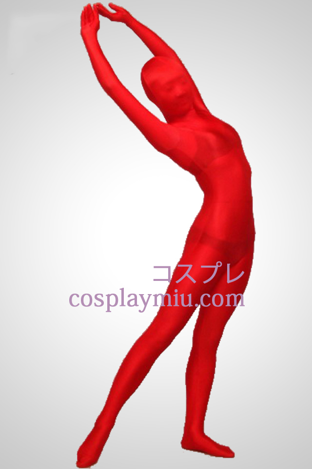 Rote Ganzkörper-Zentai-Anzug