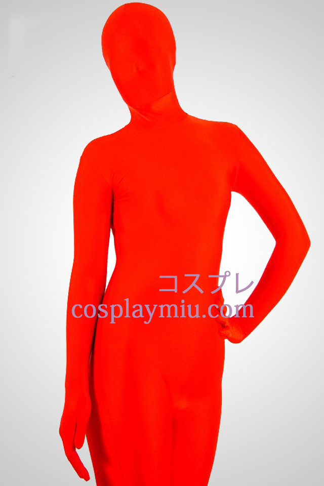 Red Lycra Spandex Unisex Zentai-Anzug