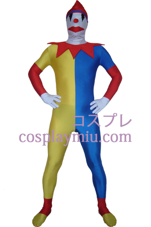 Clown Lycra Spandex Zentai-Anzug